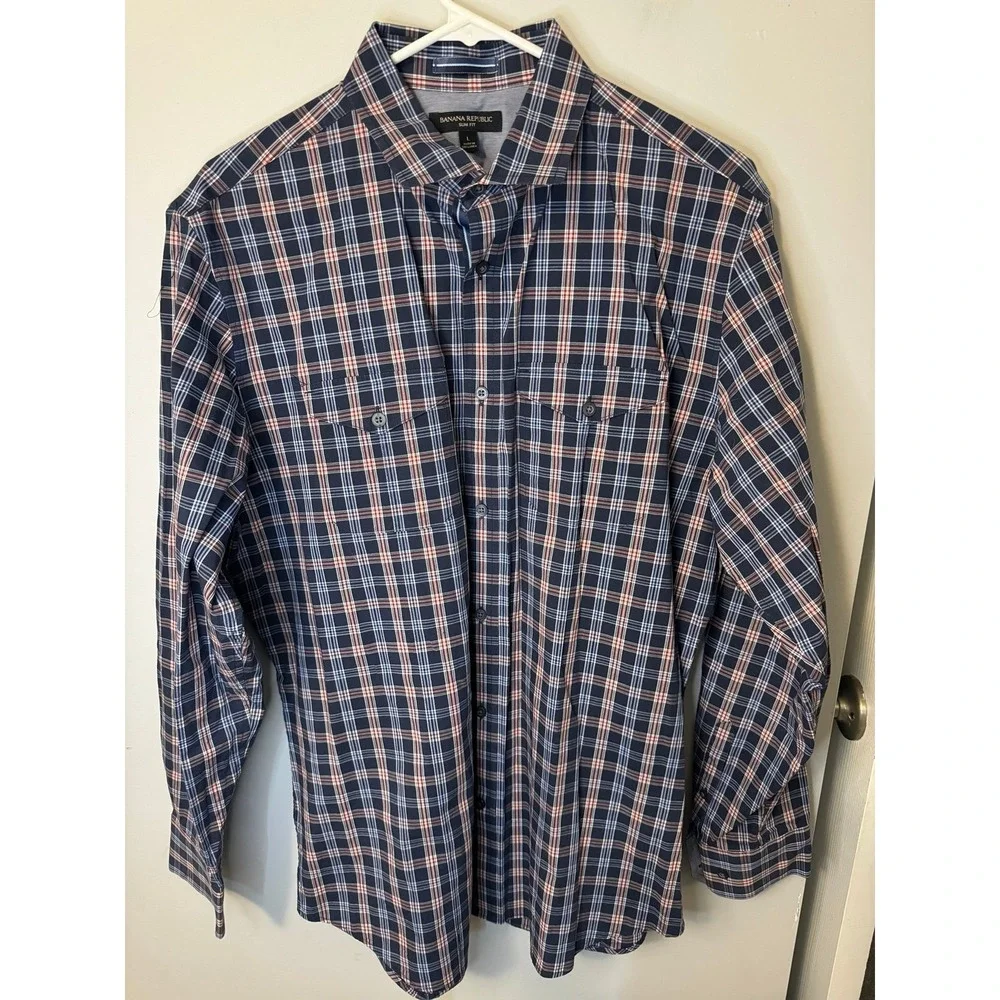 Banana Republic‎ Slim Fit Button-Up